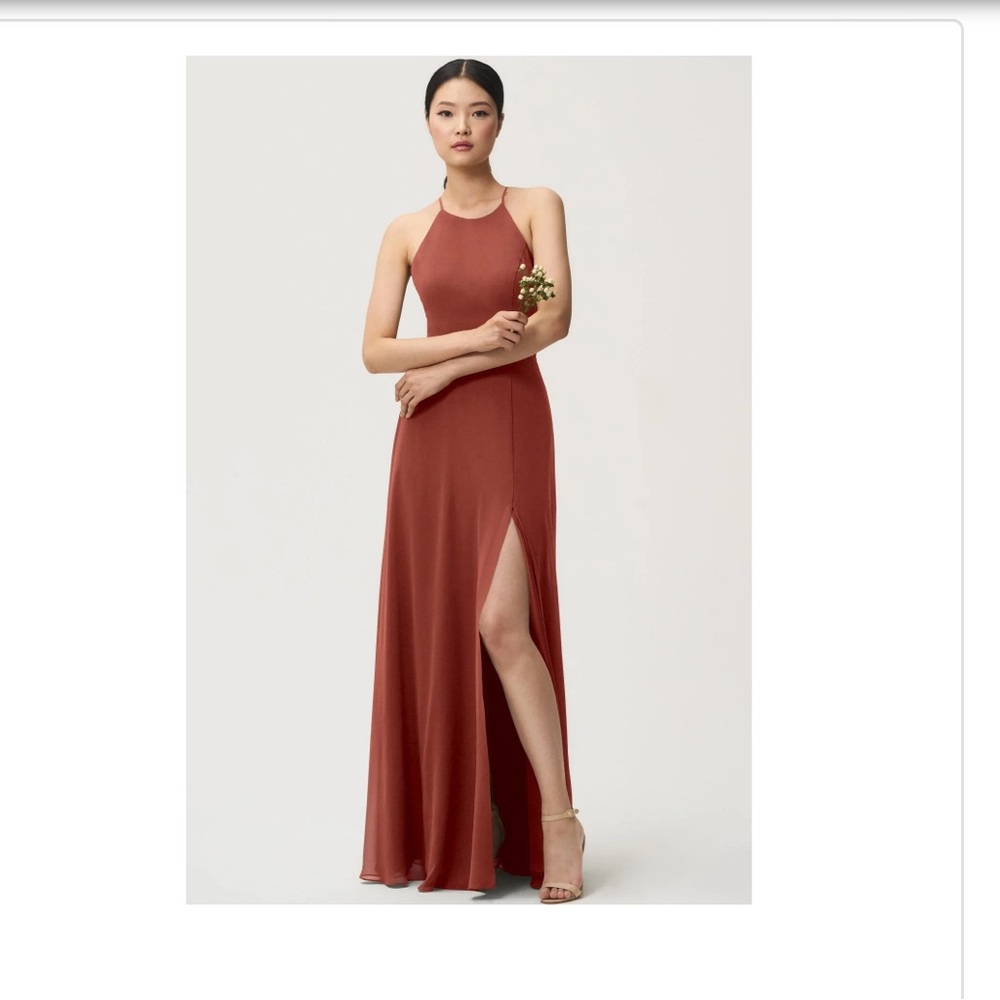 Jenny Yoo Kayla dress in English rose